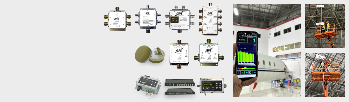 Repeaters (GNSS / Iridium / Satcom / LTE)